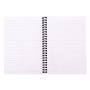 Wirebound notebook, A5, lined, 100 sheets, PUKKA PAD 